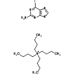 CAS#: 156126-48-6, N,N,N-Tributyl-1-Butanaminium 2-Amino-6-Iodopurin-9-Ide
