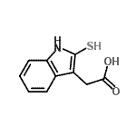 CAS#: 156135-50-1, (2-Sulfanyl-1H-Indol-3-Yl)Acetic Acid