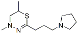 CAS#: 15620-49-2, 5,6-Dihydro-4,6-Dimethyl-2-[3-(1-Pyrrolidinyl)Propyl]-4H-1,3,4-Thiadiazine