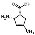 CAS#: 156292-41-0, (1R,2S)-2-Amino-4-Methyl-3-Cyclopentene-1-Carboxylic Acid