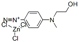 CAS#: 15631-71-7, 4-[(2-Hydroxyethyl)Methylamino]Benzenediazonium Trichlorozincate