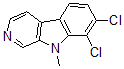 CAS#: 156312-10-6, 7,8-Dichloro-9-Methylpyrido[3,4-b]Indole