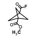 CAS#: 156329-85-0, Methyl 3-(Fluorocarbonyl)Bicyclo[1.1.1]Pentane-1-Carboxylate