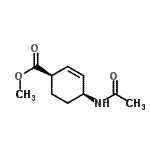 CAS#: 156359-67-0, Methyl (1R,4S)-4-Acetamido-2-Cyclohexene-1-Carboxylate
