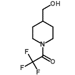 CAS 登录号：156459-82-4， 2,2,2-三氟-1-[4-(羟基甲基)-1-哌啶基]乙酮