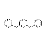 CAS#: 156592-09-5, 4,6-Diphenoxypyrimidine