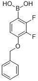 CAS 登录号：156635-87-9， [2,3-二氟-4-(苯基甲氧基)苯基]-硼酸