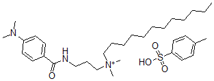 CAS#: 156679-41-3, N-3-4-(dimethylamino)benzoylaminopropyl-N,N-dimethyl-1-Dodecanaminium salt with 4-methylbenzenesulfonic acid (1:1)