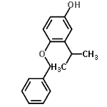 CAS#: 156740-94-2, 4-(Benzyloxy)-3-Isopropylphenol