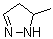 CAS 登录号：1568-20-3， 5-甲基-4,5-二氢-1H-吡唑