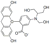 CAS#: 156862-28-1, 6-[[1,3-Dihydroxy-2-(Hydroxymethyl)Propan-2-Yl]Amino]-3',6'-Dihydroxyspiro[2-Benzofuran-3,9'-Xanthene]-1-One