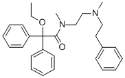 CAS 登录号：15687-16-8， alpha-乙氧基-N-甲基-N-[2-[甲基(苯乙基)氨基]乙基]-alpha-苯基苯乙酰胺