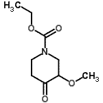 CAS#: 156970-96-6, Ethyl 3-Methoxy-4-Oxo-1-Piperidinecarboxylate