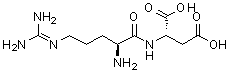 CAS 登录号：15706-88-4， N<sup>5</sup>-(二氨基亚甲基)鸟氨酰天冬氨酸