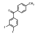 CAS#: 157165-29-2, (3,4-Difluorophenyl)(4-Methylphenyl)Methanone