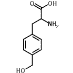 CAS 登录号：15720-17-9， 4-(羟基甲基)苯丙氨酸