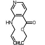CAS 登录号：157361-40-5， 乙基3-(烯丙基氨基)异烟酸酯