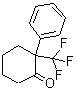 CAS 登录号：157364-44-8， 2-苯基-2-(三氟甲基)环己酮