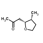 CAS#: 157427-26-4, 1-[(2R,3R)-3-Methyltetrahydro-2-Furanyl]Acetone