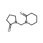 CAS#: 157439-25-3, 1-[(2-Thioxo-1-Piperidinyl)Methyl]-2-Pyrrolidinone