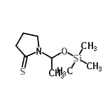 CAS#: 157439-40-2, 1-{1-[(Trimethylsilyl)Oxy]Ethyl}-2-Pyrrolidinethione