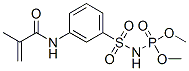 CAS 登录号：15762-53-5， 二甲基[[3-[(2-甲基-1-氧代烯丙基)氨基]苯基]磺酰基]氨基磷酸酯