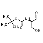 CAS#: 157683-97-1, 2-Methyl-2-Propanyl [(2R)-1-Hydroxy-3-Oxo-2-Propanyl]Carbamate