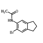 CAS#: 157701-33-2, N-(6-Bromo-2,3-Dihydro-1H-Inden-5-Yl)Acetamide
