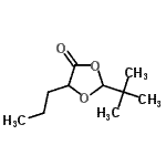 CAS#: 157733-17-0, 2-(2-Methyl-2-Propanyl)-5-Propyl-1,3-Dioxolan-4-One