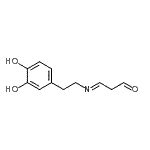 CAS#: 157739-19-0, (3E)-3-{[2-(3,4-Dihydroxyphenyl)Ethyl]Imino}Propanal
