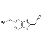 CAS#: 157764-14-2, (5-Methoxy-1,3-Benzothiazol-2-Yl)Acetonitrile