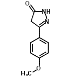 CAS 登录号：1578-89-8， 5-(4-甲氧基苯基)-2,4-二氢-3H-吡唑-3-酮