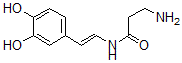 CAS#: 158018-58-7, 3-Amino-N-[(E)-2-(3,4-Dihydroxyphenyl)Ethenyl]Propanamide