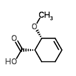 CAS 登录号：158252-23-4， (1S,2R)-2-甲氧基-3-环己烯-1-羧酸