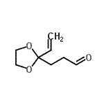 CAS#: 158355-63-6, 3-(2-Vinyl-1,3-Dioxolan-2-Yl)Propanal