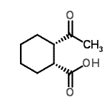 CAS 登录号：158430-34-3， (1R,2S)-2-乙酰基环己烷羧酸