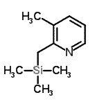CAS#: 158588-01-3, 3-Methyl-2-[(Trimethylsilyl)Methyl]Pyridine