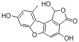 CAS#: 158599-52-1, 1,4,8-Trihydroxy-10-Methyl-1H-[2]Benzoxolo[6,7-b][1]Benzoxol-3-One