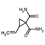 CAS#: 158665-21-5, 2-Vinyl-1,1-Cyclopropanedicarboxamide