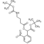 CAS#: 158690-75-6, 2-[(2-Methyl-2-Propanyl)Oxy]-1-(2-Nitrophenyl)-2-Oxoethyl 4-({[(2-Methyl-2-Propanyl)Oxy]Carbonyl}Amino)Butanoate