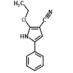 CAS#: 158692-54-7, 2-Ethoxy-5-Phenyl-1H-Pyrrole-3-Carbonitrile