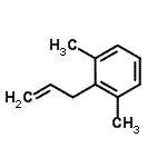 CAS 登录号：1587-05-9， 2-烯丙基-1,3-二甲基苯