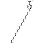 CAS 登录号：15872-10-3， 4-(十八烷氧基)苯甲酸