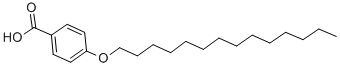 CAS 登录号：15872-46-5， 4-正十四烷基氧基苯甲酸