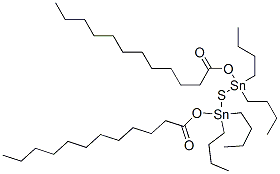 CAS#: 15880-66-7, 1,1,3,3-Tetrabutyl-1,3-Bis[(1-Oxododecyl)Oxy]Distannathiane