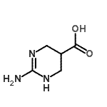 CAS 登录号：158832-73-6， 2-氨基-1,4,5,6-四氢-5-嘧啶羧酸
