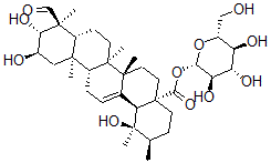 CAS#: 158848-20-5, Glucosyl 23-formyl-2,3,19-trihydroxyurs-12-en-28-oate
