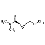 CAS#: 158918-32-2, (1R)-2-(Methoxymethyl)-N,N-Dimethyl-2-Cyclopropene-1-Carboxamide