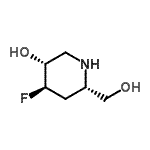 CAS#: 158955-58-9, (3R,4R,6S)-4-Fluoro-6-(Hydroxymethyl)-3-Piperidinol