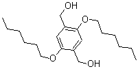 CAS 登录号：158982-83-3， 2,5-二(己氧基)-1,4-苯二甲醇